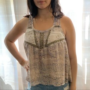 Ecote' Flowy Tank Top Racerback